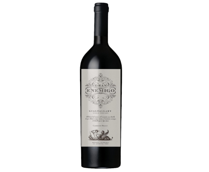 Gran Enemigo Gualtallary Cabernet Franc 2019 750ml (100WA/100JS) (Scan Correct Vintage)