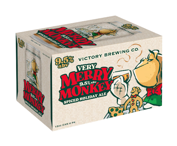 Victory Very Merry Monkey 12oz 6-Pack Can