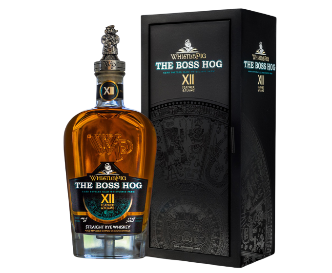 WhistlePig The Boss Hog XII Feather & Flame Straight Rye 750ml