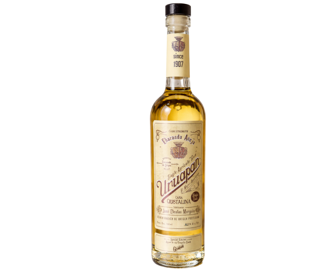 Uruapan Charanda Cask Single Agricola Cana Cristalina Anejo 750ml