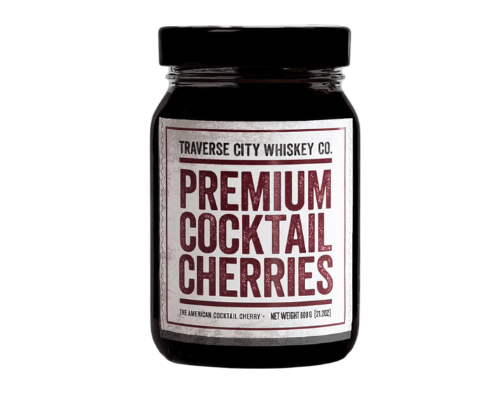 Traverse City Premium Cocktail Cherries 600gm Jar