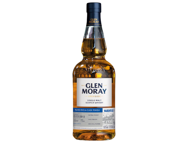 Glen Moray Warehouse 1 Peated Rioja Cask Finish Single Malt 700ml