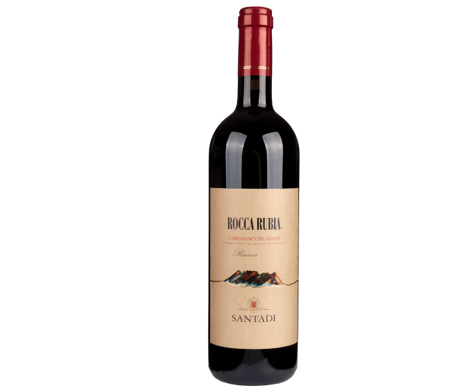 Cantina Santadi Rocca Rubia Carignano del Sulcis Riserva 2022 750ml