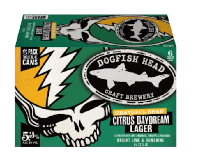 Dogfish Head x Grateful Dead Citrus Daydream 12oz 6-Pack Can