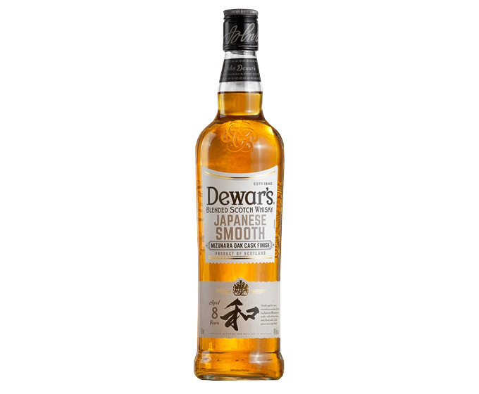 Dewars 8 Years Japanese Smooth Mizunara Cask Finish 750ml
