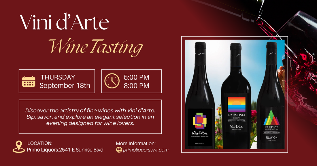 Vini d’Arte Wine Tasting 🍷