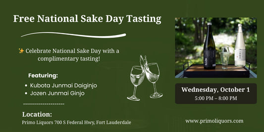 Free National Sake Day Tasting