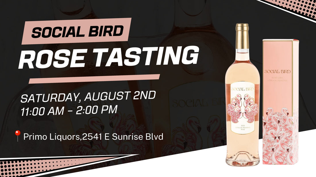 Social Bird Rosé Tasting