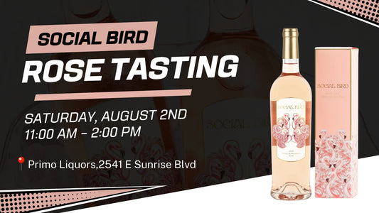 Social Bird Rosé Tasting