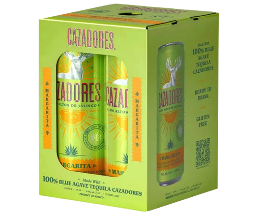 Cazadores Margarita 12oz 4-Pack Can