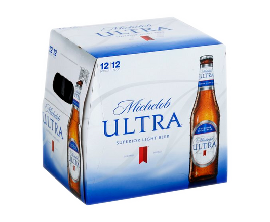 Michelob Ultra 12oz 12-Pack Bottle - Beer at Primo Liquors Fort Lauderdale