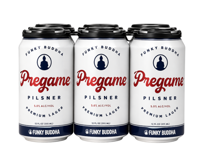 Funky Buddha Pregame Pilsner 12oz 6-Pack Can