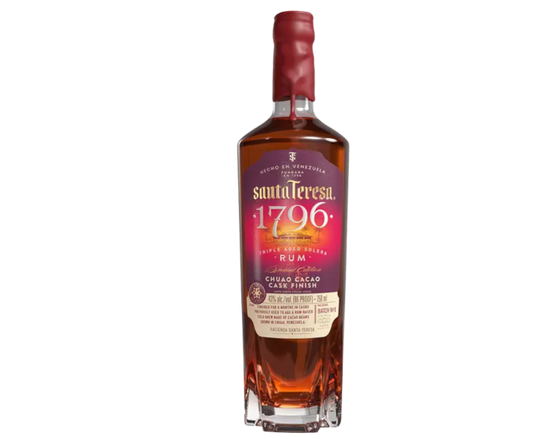 Santa Teresa 1796 Special Edition Chuao Cacao Cask Finish Triple Aged Solera 750ml