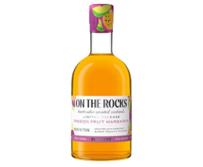 On The Rocks Passion Fruit Margarita Limited Time Release 375ml