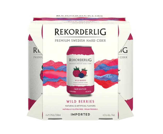 Rekorderlig Wild Berries 11.2oz 4-Pack Can