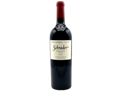 Schrader Heritage Clone To Kalon Cabernet Sauv 2018 750ml (No Barcode)