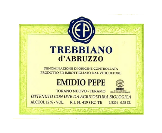 Emidio Pepe Trebbiano d'Abruzzo 2017 750ml - White Grapes Italy wine at Primo Liquors Fort Lauderdale