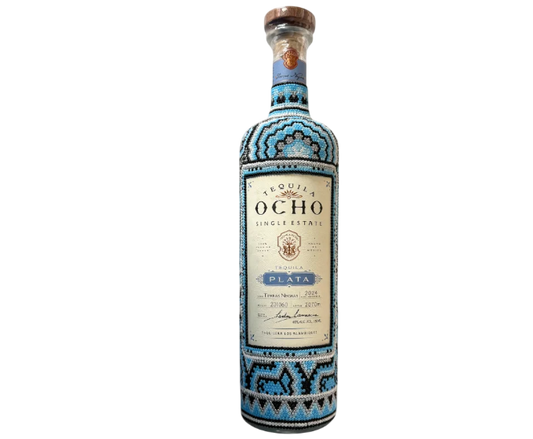 Tequila Ocho Plata Huichol Art Edition 750ml