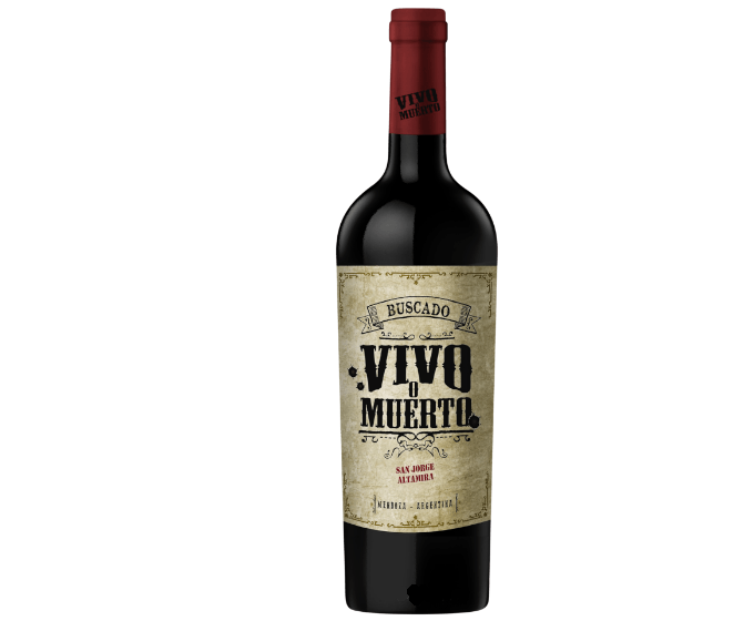 Buscado Vivo o Muerto San Jorge 2015 750ml (95TA)