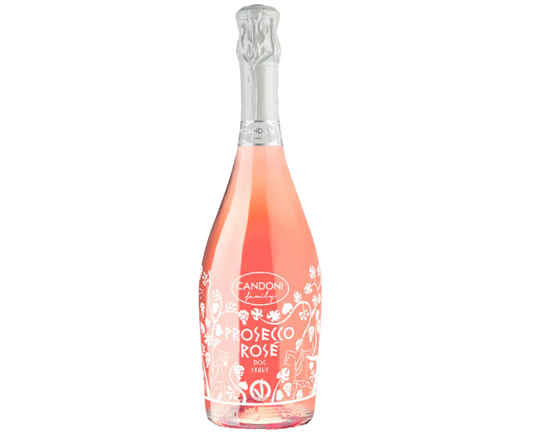 Candoni Prosecco Extra Dry Rose 750ml