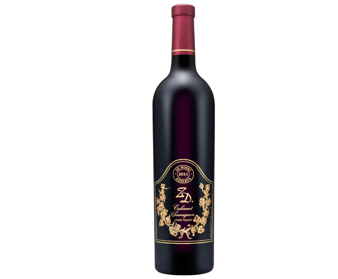 ZD  Cabernet Sauv Reserve 2014 750ml (Scan Correct Item)