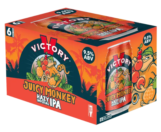 Victory Juicy Monkey 12oz 6-Pack Can - Beer at Primo Liquors Fort Lauderdale