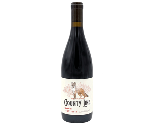 County Line Pinot Noir 2020 750ml - North Coast Sonoma County wine at Primo Liquors Fort Lauderdale