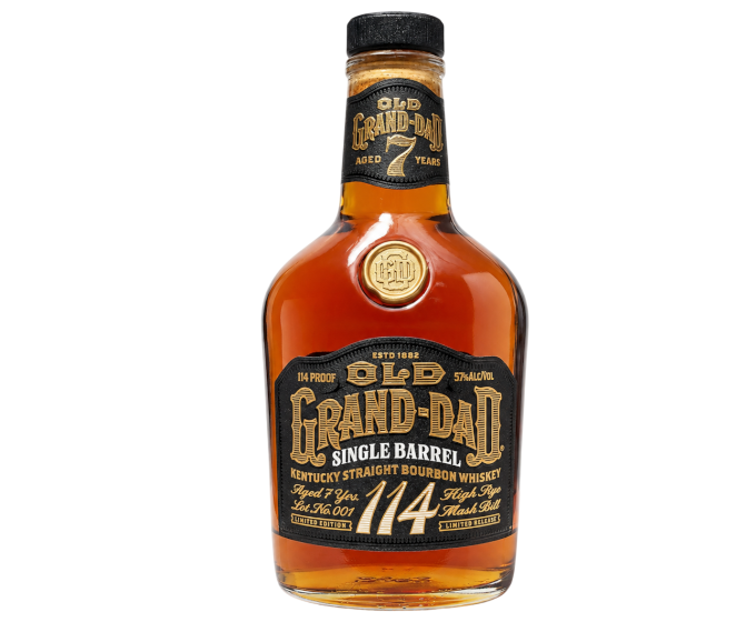 Old Grand Dad Bourbon Single Barrel 7 Year 750ml