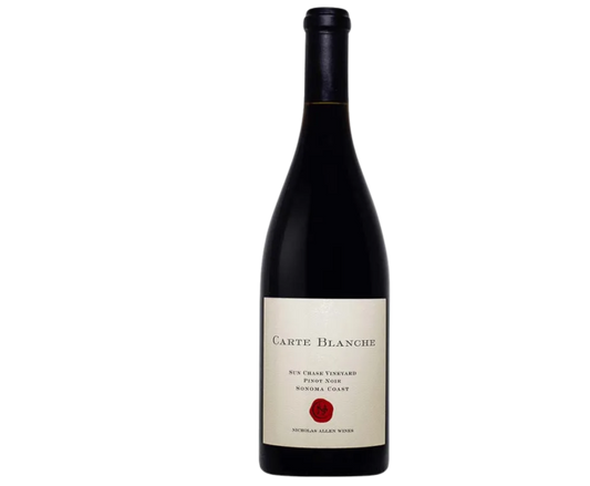 Carte Blanche Sun Chase Vineyard Pinot Noir 2022 750ml - North Coast Sonoma County wine at Primo Liquors Fort Lauderdale