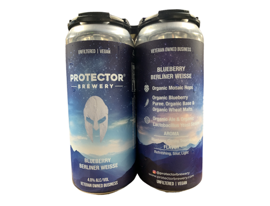 Protector Blueberry Berliner 16oz 4-Pack Can (No Barcode)