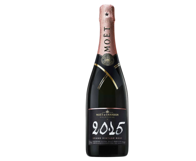 Moet & Chandon Grand Vintage Rose 2015 750ml (HR) (Scan Correct Item)