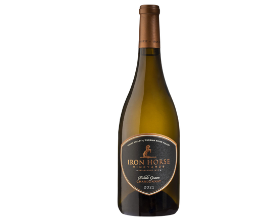 Iron Horse Vineyards Estate Chard 2021 750ml