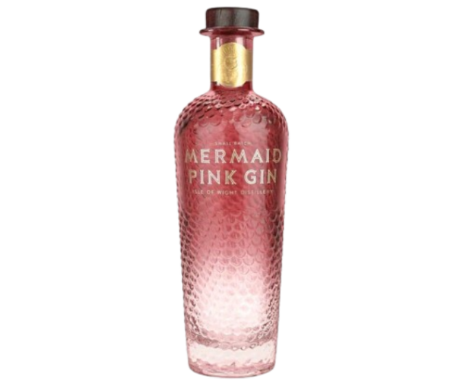 Isle of Wight Mermaid Pink Gin 750ml - Spirits at Primo Liquors Fort Lauderdale