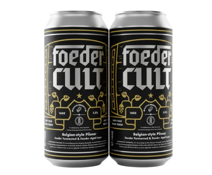 Tactical Foeder Cult Belgian Pilsner 16oz 4-Pack Can (No Barcode)