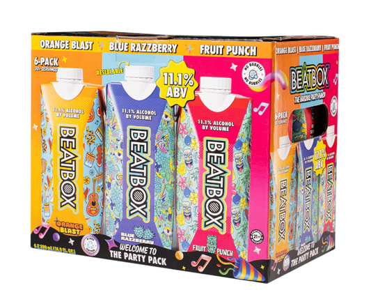 BeatBox 3 Flavor Variety 500ml 6-Pack