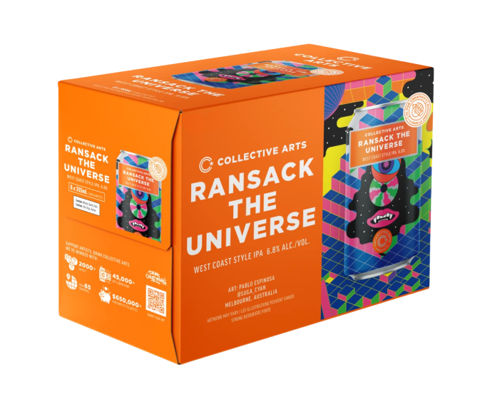 Collective Arts Ransack The Universe IPA 16oz 6-Pack Can