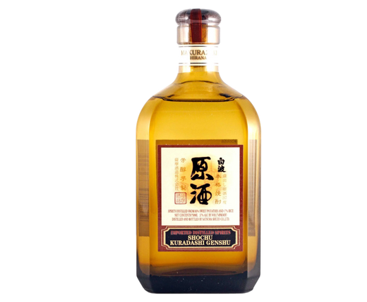 Satsuma Shuzo Satsuma Shiranami Kuradashi Genshu Imo Shochu 750ml