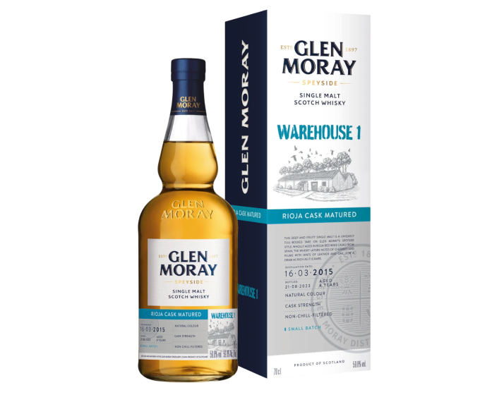 Glen Moray Warehouse 1 Rioja Cask Matured Single Malt 700ml