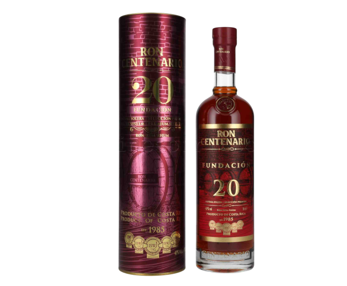 Ron Centenario 20 Years Fundacion 700ml