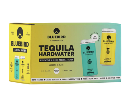 Bluebird Hardwater Tequila Variety 355ml 8-Pack Can