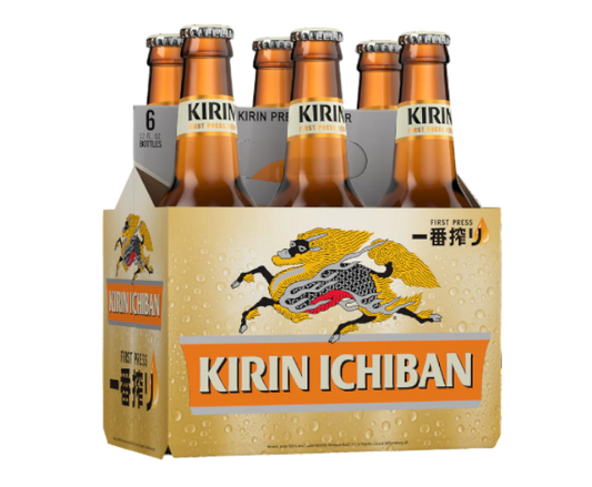 Kirin Ichiban 12oz 6-Pack Bottle