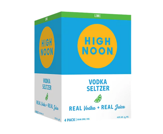 High Noon Vodka & Soda Lime 12oz 4-Pack Can - Canned Cocktails at Primo Liquors Fort Lauderdale