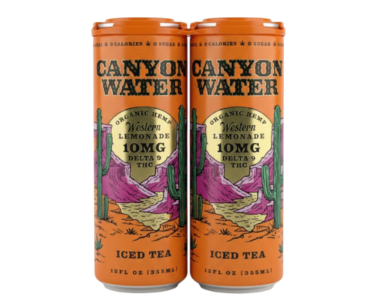 Canyon Water Ice Tea Lemonade 12oz 4-Pack Can
