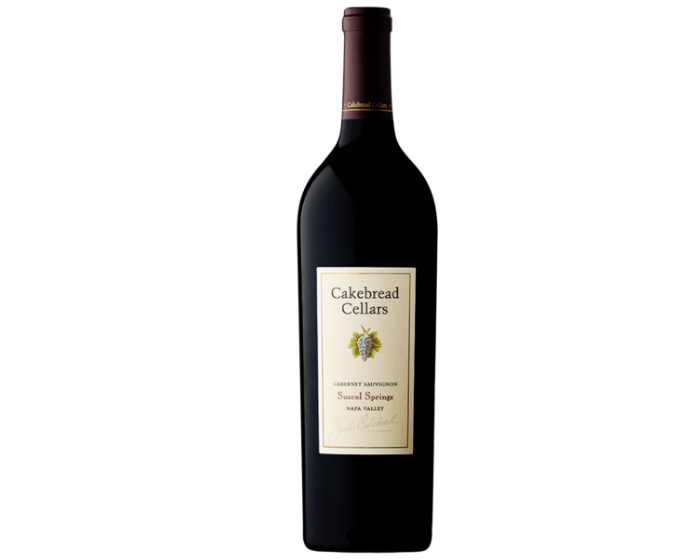 Cakebread Suscol Springs Cabernet Sauv 2021 750ml