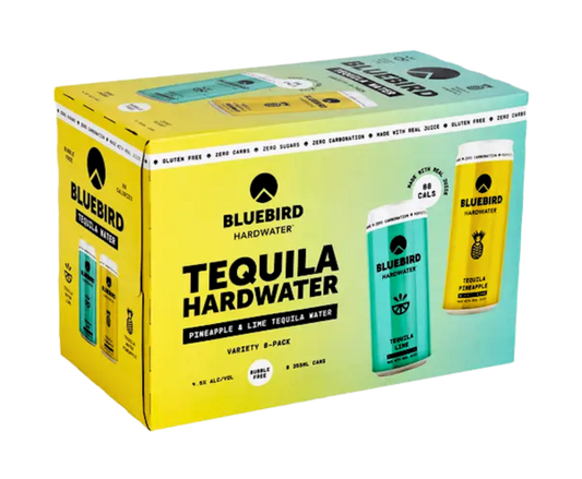 Bluebird Hardwater Tequila Variety 355ml 8-Pack Can