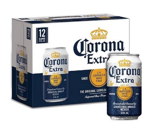 Corona Extra Coronita 8oz 12-Pack Can - American Lager at Primo Liquors Fort Lauderdale