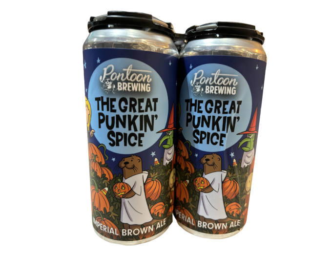 Pontoon The Great Punkin Spice 16oz 4 Pack Can