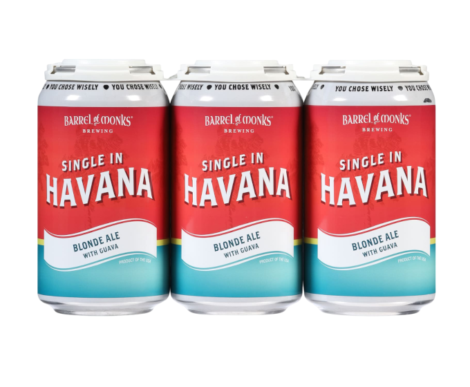 Barrel of Monks Single in Havana 12oz 6-Pack Can - Belgian Pale Ale at Primo Liquors Fort Lauderdale
