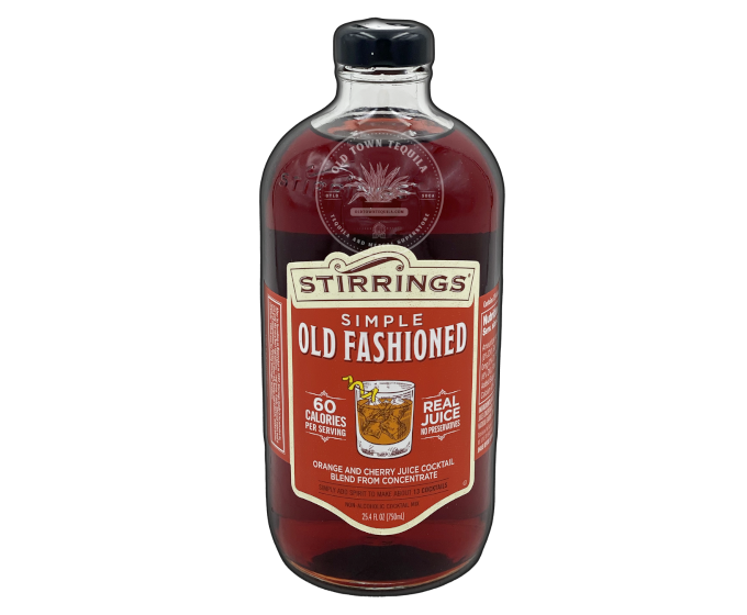 Stirrings Old Fashioned Mix 750ml (DNO P5)