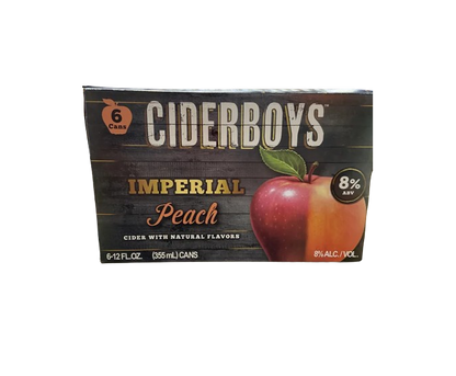 Ciderboys Imperial Peach 12oz 6-Pack Can